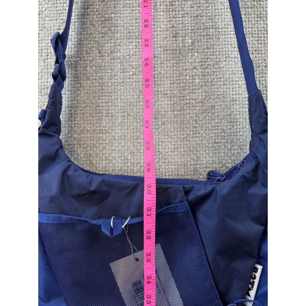 Baboon To The Moon Crescent Crossbody Bag Unisex OS Navy Blue New Ripstop Nylon